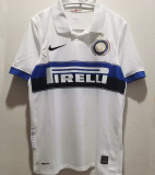 2009/2010 In Milan Away White Retro Soccer Jersey