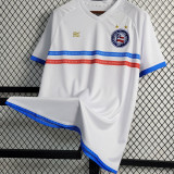 2023/24 Bahia Home White Fans Soccer Jersey