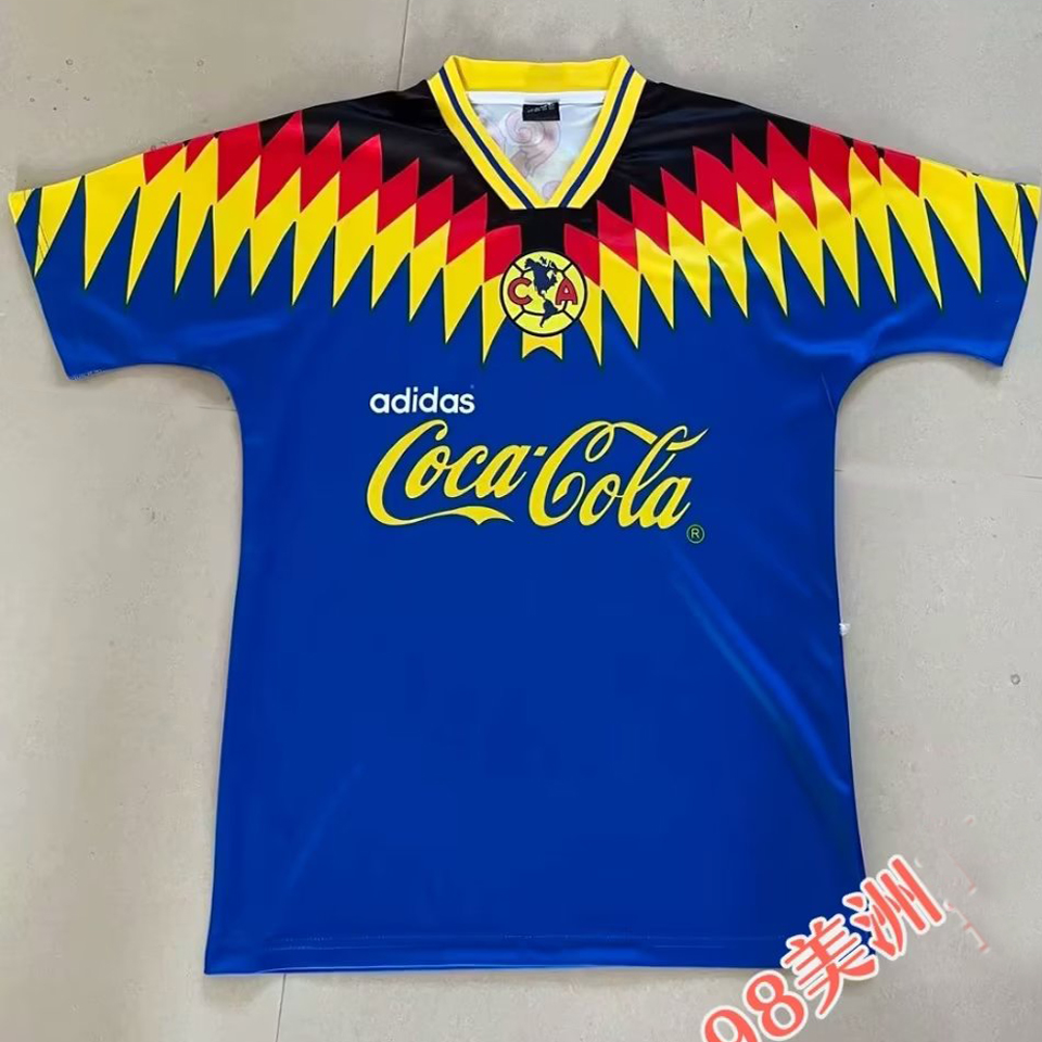 1998 Club America Away Retro Soccer Jersey 5514