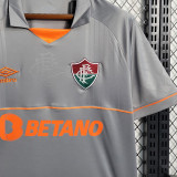 2023/24 Fluminense Grey Goalkeeper Fans Jersey