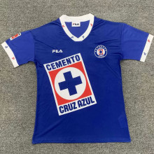 1996 Cruz Azul Home Blue Retro Soccer Jersey