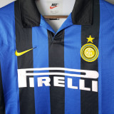 1998/99 In Milan Home Retro Long Sleeve Jersey