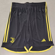 2023/24 JUV Home Black Shorts Pants