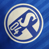2023/24 Schalke 04 Home Blue Fans Soccer Jersey