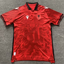 2023/24 Albania Home Red Fans Soccer Jersey 阿尔巴尼亚