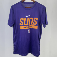 2023/24 Suns Purple Training  Short sleeve  NBA Jersey
