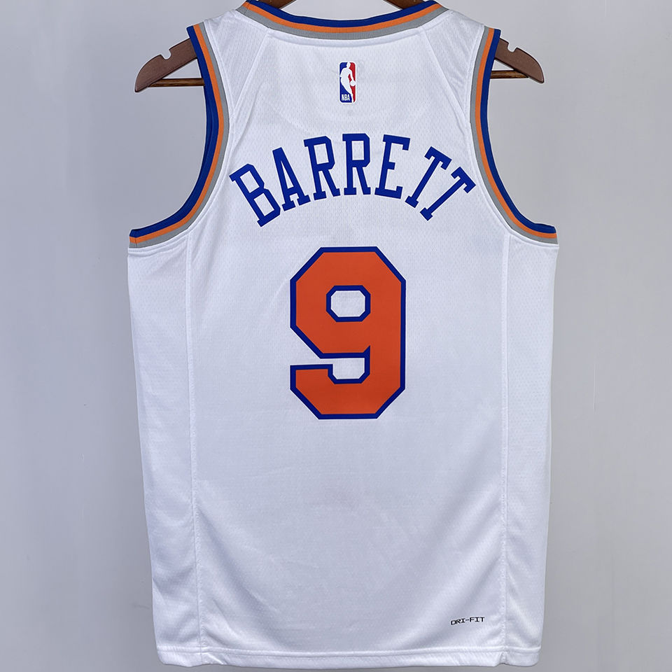 2023/24 NY Knicks RANODLE #30 White NBA Jerseys