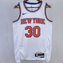 2023/24 NY Knicks RANODLE #30 White NBA Jerseys