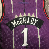 Toronto Raptors MCGRADY #1 Retro Purple NBA Girl Jersey