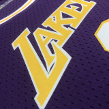 Lakers BRYANT #8 Retro Purple NBA Girl Jersey