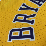 Lakers BRYANT #8 Retro Yellow NBA Girl Jersey