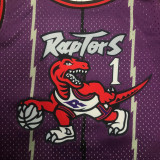 Toronto Raptors MCGRADY #1 Retro Purple NBA Girl Jersey