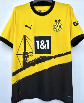 2023/24 BVB 1:1 Quality Home Yellow Fans Soccer Jersey
