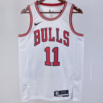 2023/24 Bulls DEROZAN #11  White NBA Jerseys 热压