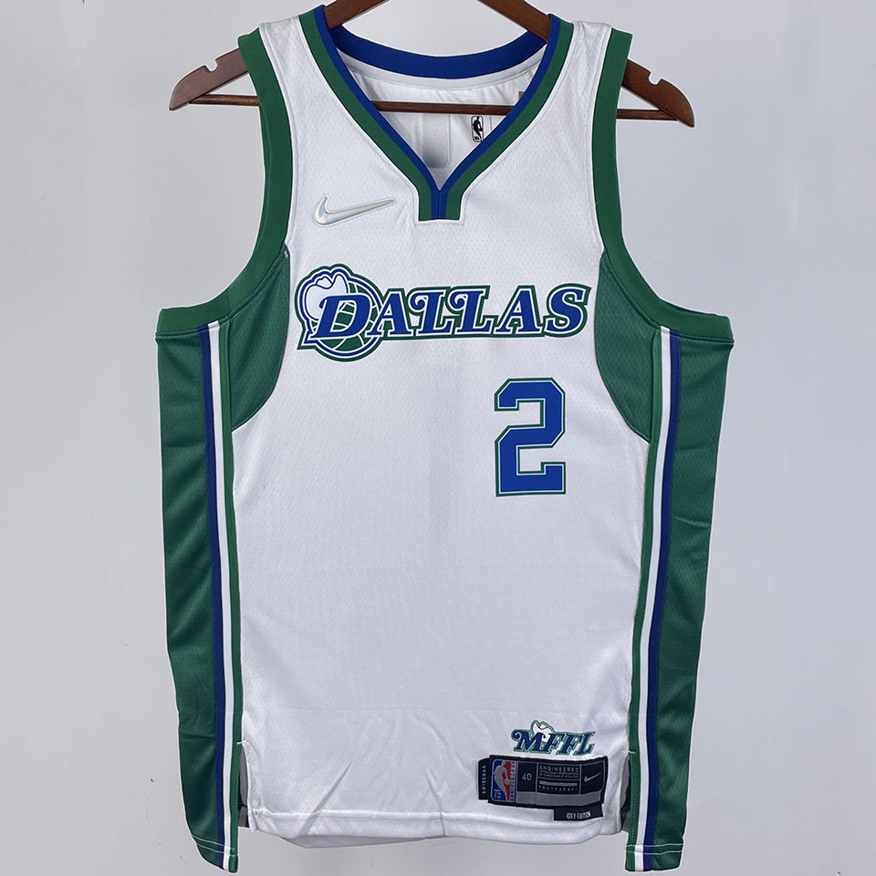 Dallas Mavericks #2 Kyrie Irving Blue 2023 23 City Edition Stitched  Basketball Jersey