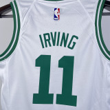 Celtics IRVING #11 White Kids NBA Jersey 热压