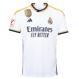 2023/24 RM Home White Kids Soccer Jersey