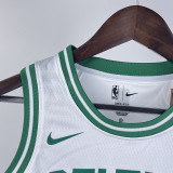 Celtics IRVING #11 White Kids NBA Jersey 热压