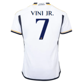 VINI JR． #7 RM Home 1:1 Quality Home Fans Jersey 2023/24 ★★