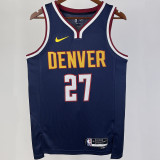 2023/24 Nuggets MURRAY #27 Purplish Blue NBA Jerseys