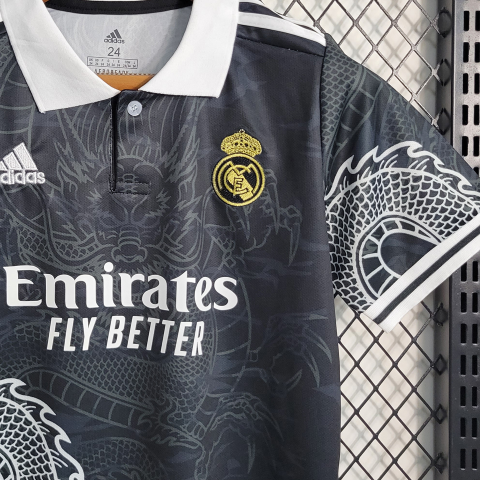 Real Madrid Black Dragon 2023/24 Jersey