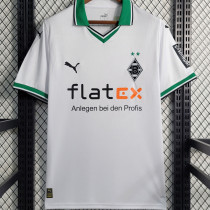 2023/24 Monchengladbach Home White Fans Soccer Jersey