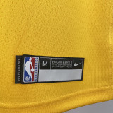 Lakers JAMES #6 Yellow Kids NBA Jersey 热压