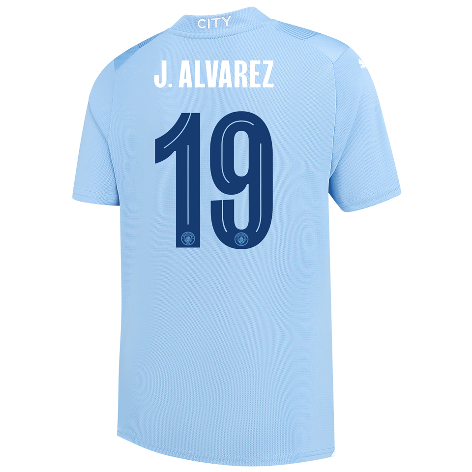 Buy 2022-2023 Man City Training Jersey (Black) (J ALVAREZ 19)