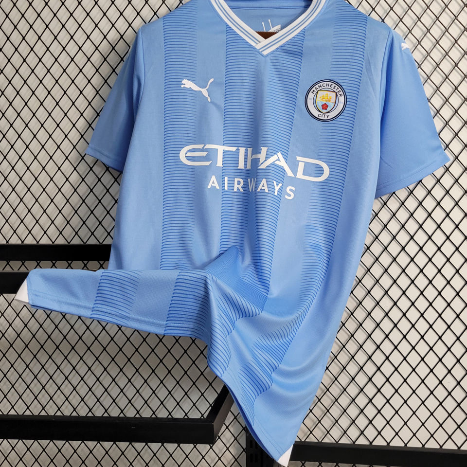 FODEN #47 Man City 1:1 Home Blue Fans Jersey 2023/24