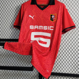 2023/24 Rennais Home Fans Soccer Jersey