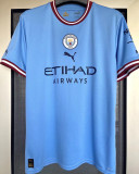 HAALAND #9 2022/23 Man City UCL Final 1:1 Quality Home Fans Jersey （Have All Patch 全臂章有胸前字有号下广告) ★★