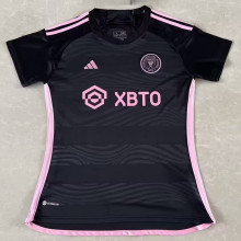 2023/24 Inter Miami Away Black Women Soccer Jersey