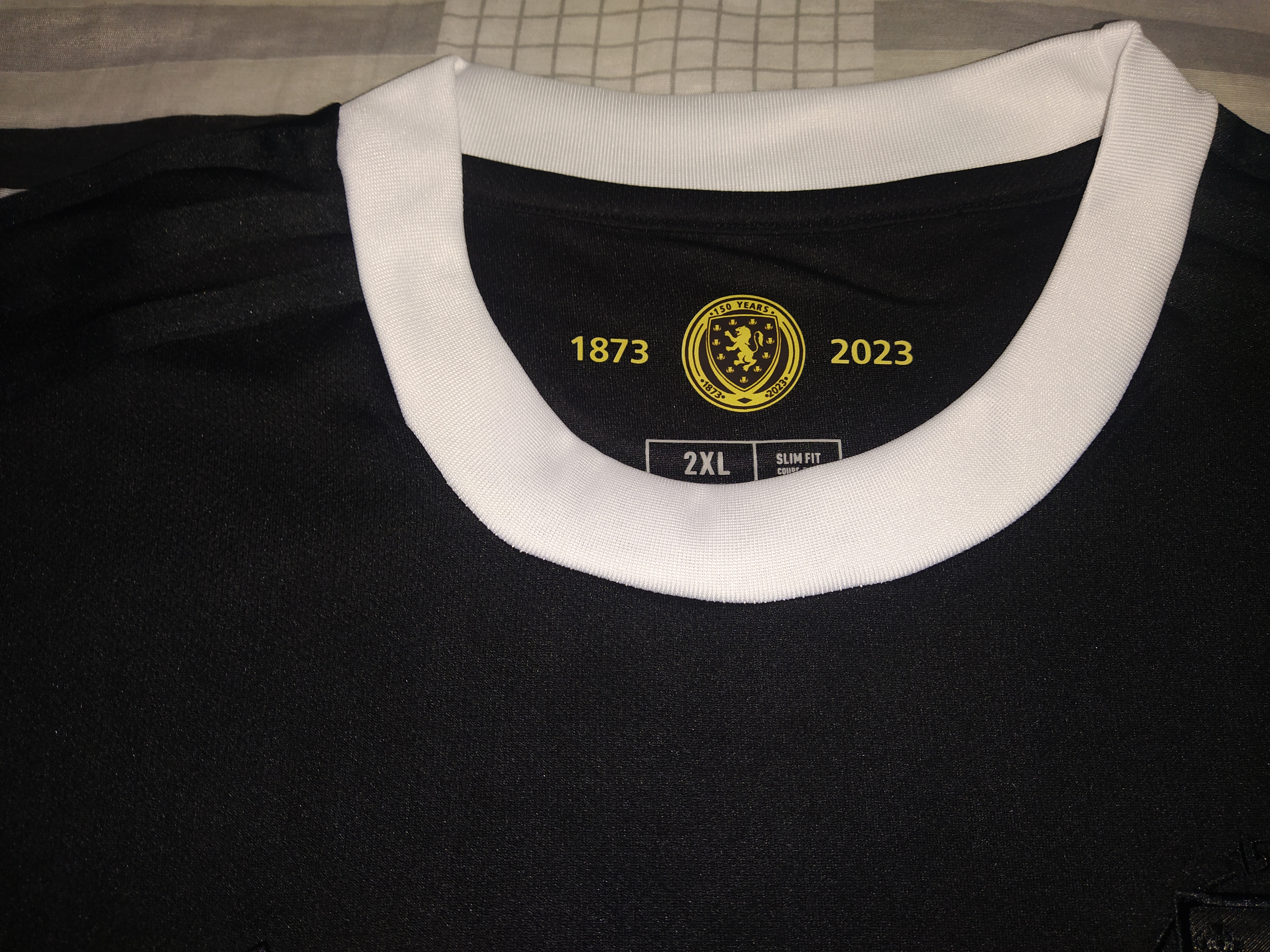 2023 Scotland 150Th Years Anniversary Blue Fans Soccer Jersey