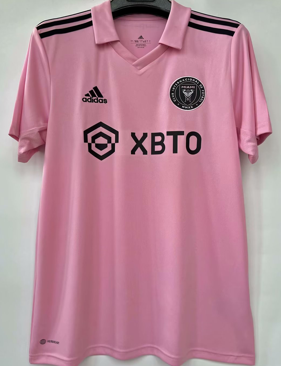 Inter Miami 2023 Lionel Messi #10 Home Away Jersey Pink Black