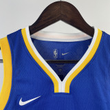 Warriors CURRY #30 Blue Kids NBA Jersey 热压