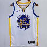 2023/24 Warriors KUMINGA #00 White  NBA Jerseys