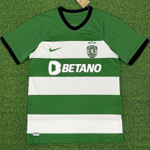 2023/24 Sporting CP Lisbon Home Green Fans Jersey里斯本