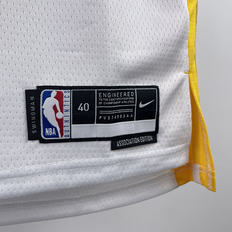 2023/24 Warriors DURANT #35 White NBA Jerseys