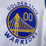 2023/24 Warriors KUMINGA #00 White  NBA Jerseys