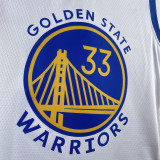 2023/24 Warriors WISEMAN #33 White  NBA Jerseys