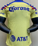 2023/24 Club America Home Yellow Player Version Jersey