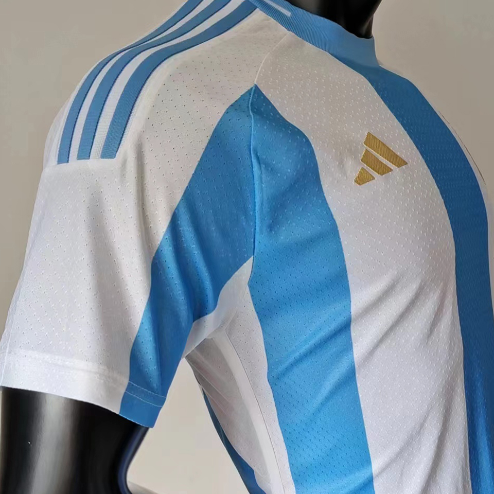 Player Version 2023 Argentina Pre-Match Navy Jersey - Kitsociety