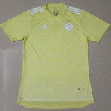 2023/24 Algeria Special Edition Yellow Player Version Jersey