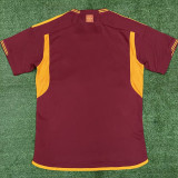 2023/24 Roma Home Red Fans Soccer Jersey