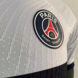 2023/24 PSG Away White Player Version Soccer Jersey