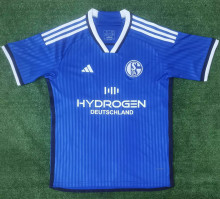 2023/24 Schalke 04 Home Blue Fans Soccer Jersey