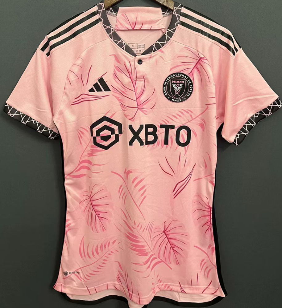 2023 Inter Miami Concept Edition Pink Maple leaf Fans Jersey