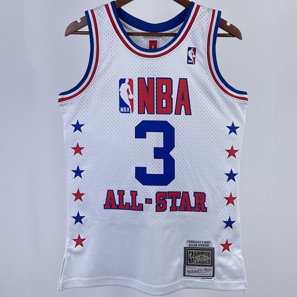 Mitchell & Ness Allen Iverson 2003 NBA All Star Basketball Jersey