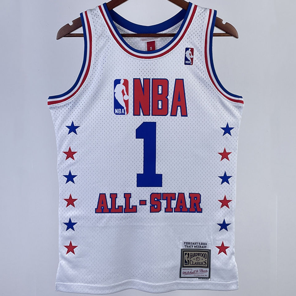 Lids Tracy McGrady Eastern Conference Mitchell & Ness 2003 All Star Game  Swingman Jersey - White