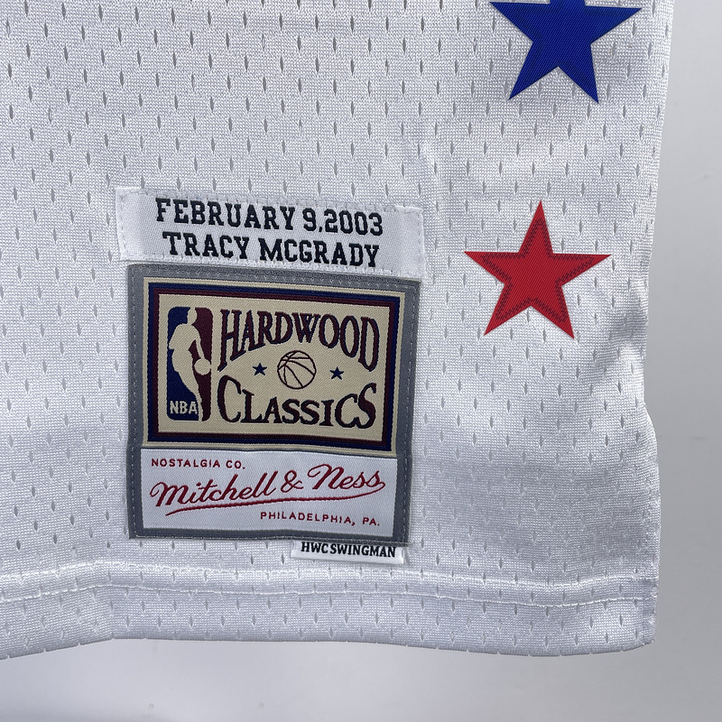 Men's Mitchell & Ness Tracy McGrady White Eastern Conference 2003 All Star Game Swingman Jersey Size: Medium